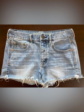 American Eagle Button-fly Denim Cutoff Shorts 8